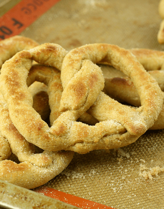 Are Pretzels Healthy
 Easy Homemade Soft Pretzels Healthy Vegan Whole Wheat