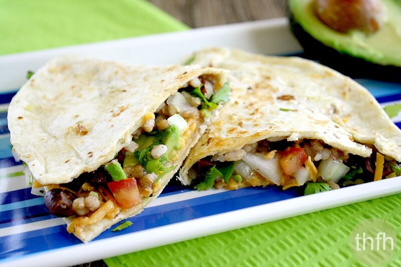 Are Quesadillas Healthy
 Vegan Black Bean and Cilantro Quesadillas