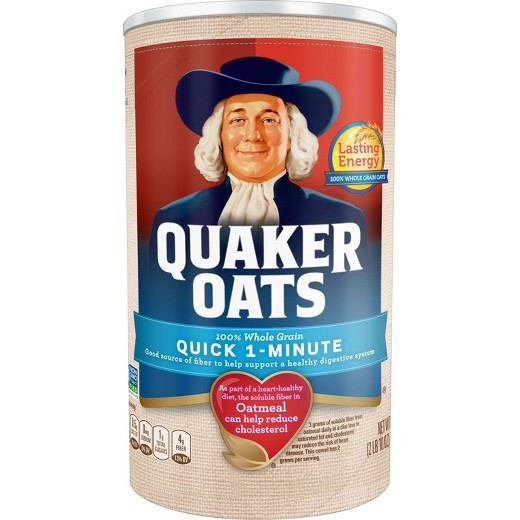 Are Quick Oats Healthy
 Quaker Oats Heart Healthy Quick 1 Minute Oats 42oz