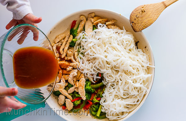 Are Rice Noodles Healthy
 30 Minute Rice Noodle Chicken Stir Fry Recipe Munchkin Time