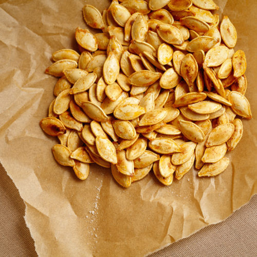 Are Roasted Pumpkin Seeds Healthy
 Cajun Roasted Pumpkin Seeds Get Healthy U