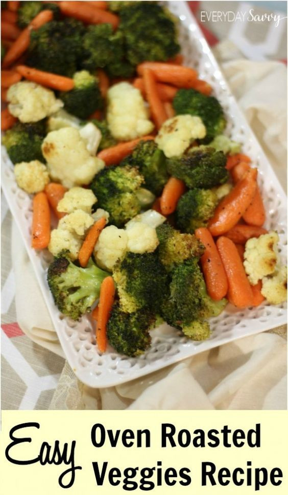 Are Roasted Vegetables Healthy
 Easy Oven Roasted Veggies Recipe