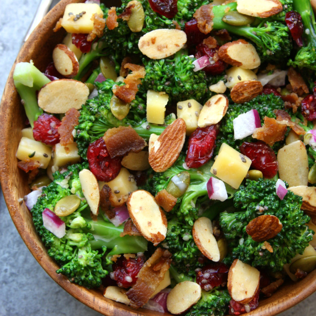 Are Salads Healthy
 Super Healthy Broccoli Salad The Fed Up Foo