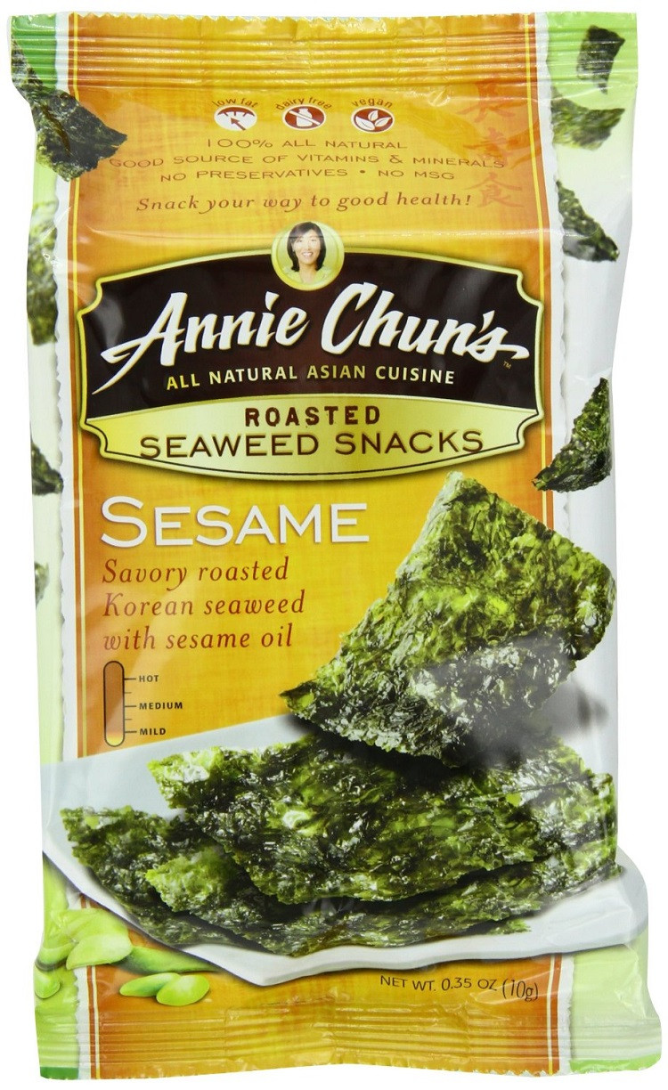 Are Seaweed Snacks Healthy
 Annie Chun s Seaweed Snacks Review