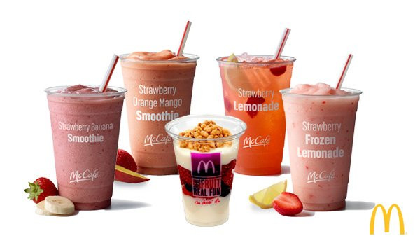 Are Smoothies From Mcdonalds Healthy
 McDonald’s Celebrates National Strawberry Month With