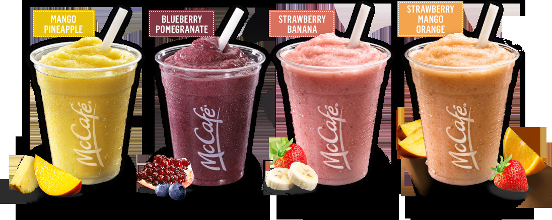 Are Smoothies From Mcdonalds Healthy
 [McDonalds] McDonald s $1 fruit smoothies snack size