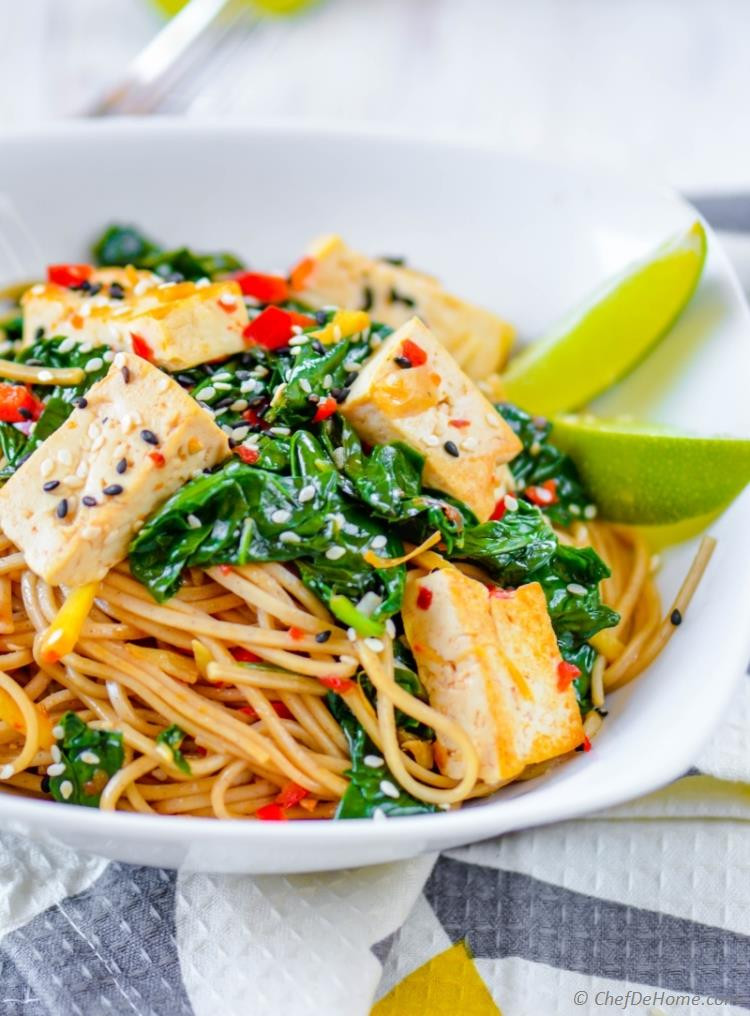 Are Soba Noodles Healthy
 Buckwheat Soba Noodles with Coconut Lime Tofu Recipe