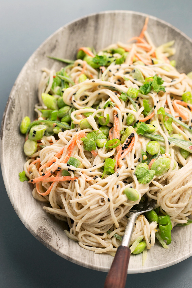 Are Soba Noodles Healthy
 Miso Tahini Soba Noodles