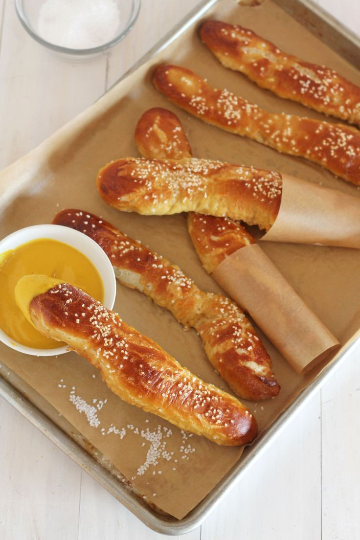 Are Soft Pretzels Healthy
 German Soft Pretzel Sticks Recipe