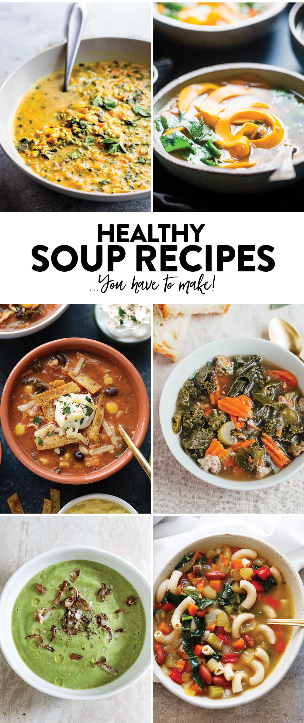 Are Soups Healthy
 Curried Cauliflower Rice Kale Soup Paleo Vegan