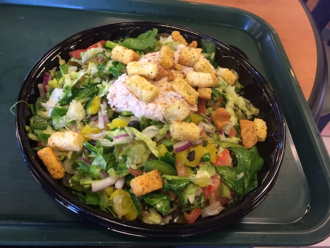 Are Subway Salads Healthy
 20 fast food salads ranked by calories Feedburner