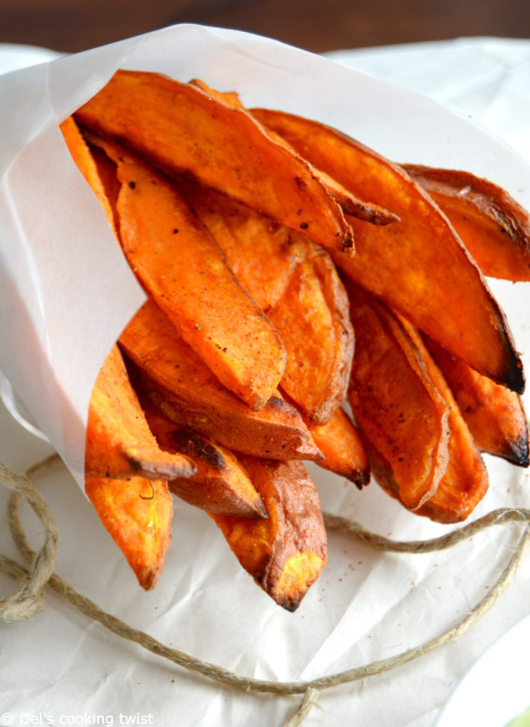 Are Sweet Potato Fries Healthy
 Healthy Sweet Potato Fries with Avocado Dip – Del s