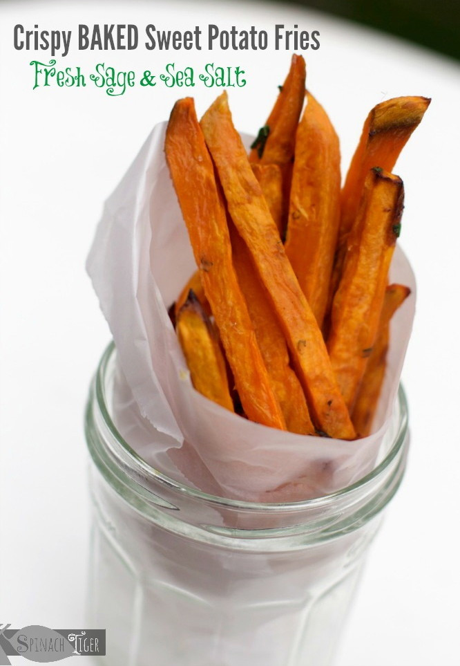 Are Sweet Potato Fries Healthy
 Sage Kissed Crispy Baked Healthy Sweet Potato Fries