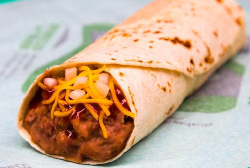 Are Taco Bell Bean Burritos Healthy
 Surprisingly Healthy Fast Food Menu Items Slideshow