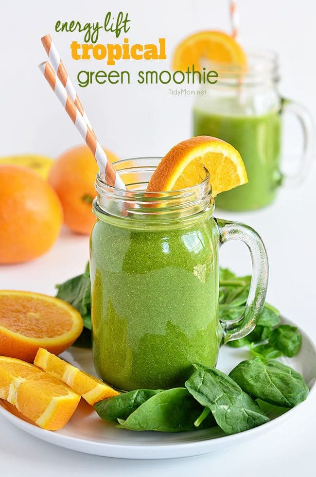 Are Tropical Smoothies Healthy
 Energy Lift Green Smoothie