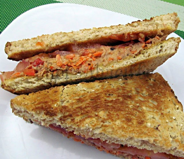 Are Tuna Sandwiches Healthy
 Healthy Tuna Fish Salad Sandwich The Schizo Chef