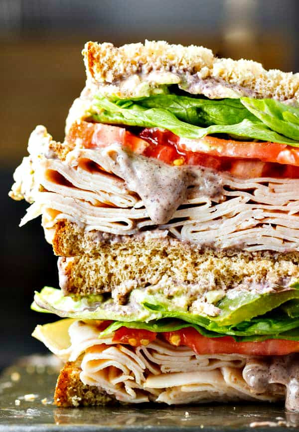 Are Turkey Sandwiches Healthy
 Healthy Turkey Sandwich Recipe with Black Bean Spread