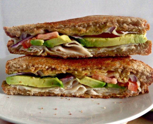 Are Turkey Sandwiches Healthy
 Grilled Turkey Avocado Sandwiches Your Choice Nutrition