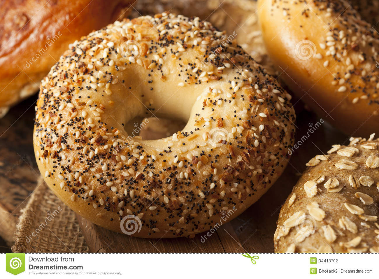 Are Whole Wheat Bagels Healthy
 Healthy Organic Whole Grain Bagel Stock graphy