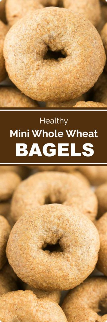 Are Whole Wheat Bagels Healthy
 Healthy Mini Whole Wheat Bagels recipe