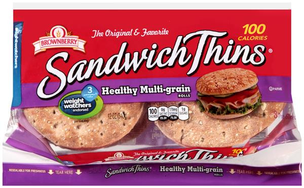 Arnold Healthy Multigrain Bread
 Arnold Sandwich Thins Pre Sliced Multi Grain Rolls 8 PK