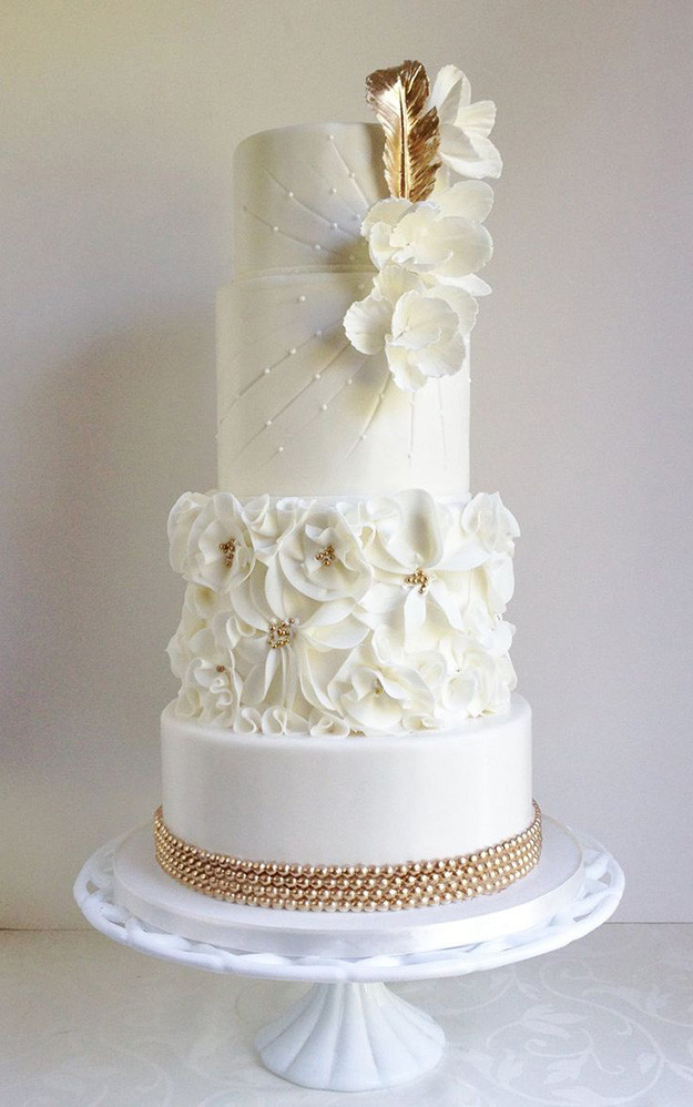 Art Deco Wedding Cakes
 Art Deco Wedding Cake Ideas