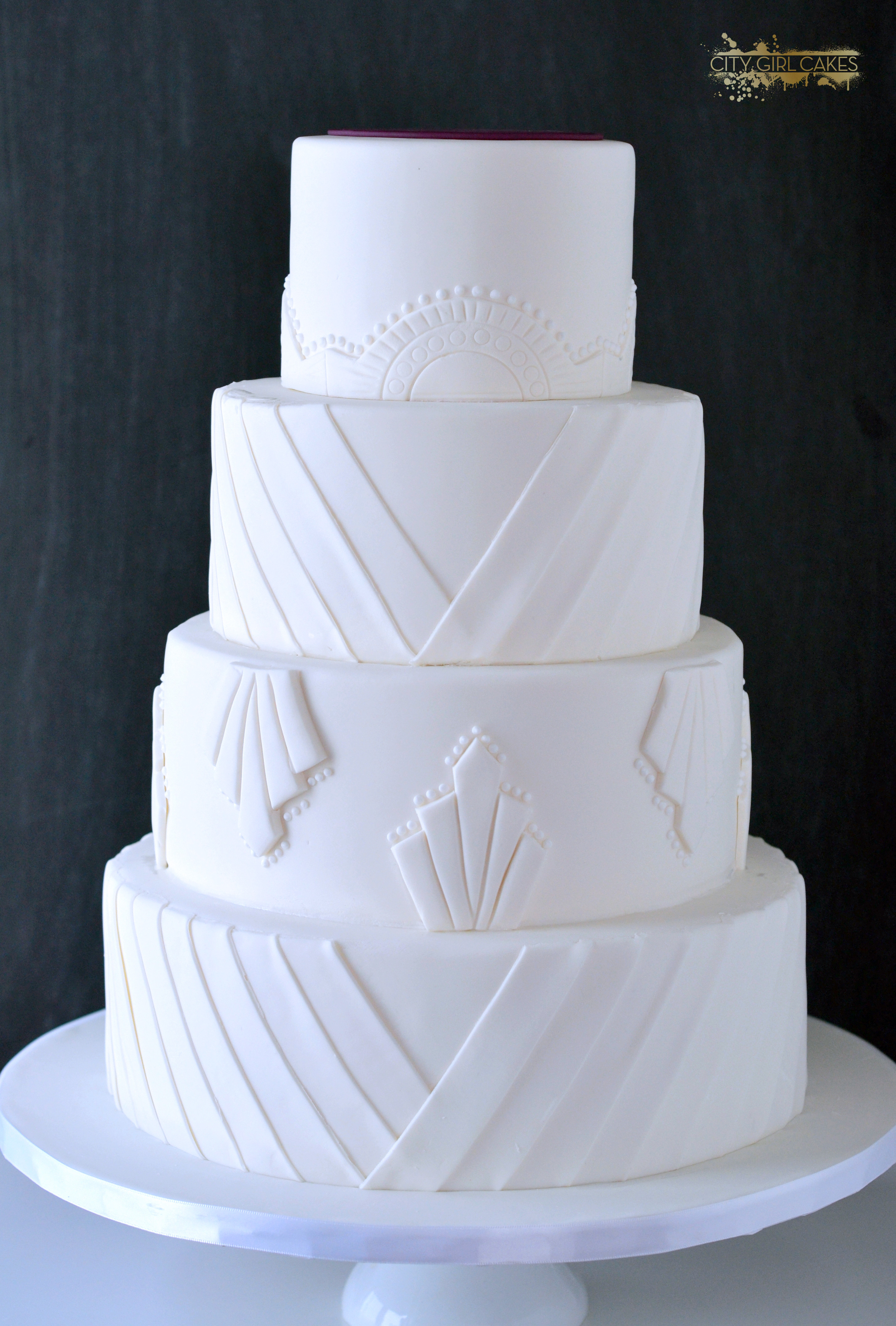 Art Deco Wedding Cakes
 Art Deco Wedding Cake