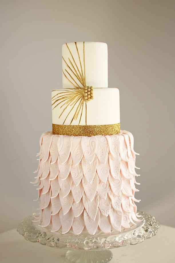 Art Deco Wedding Cakes
 Art Deco Wedding Cake Ideas