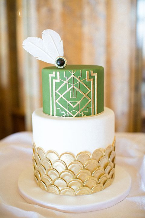 Art Deco Wedding Cakes
 45 Breathtaking Art Deco Wedding Cakes