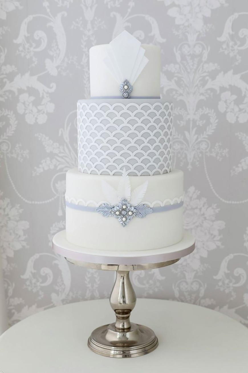 Art Deco Wedding Cakes
 Art Deco Wedding Cakes