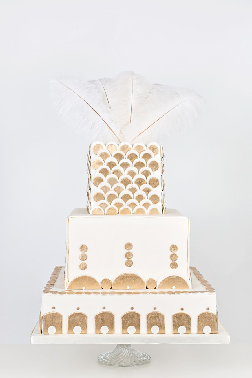 Art Deco Wedding Cakes
 Art Deco Wedding Cakes