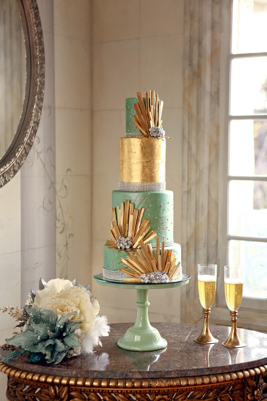 Art Deco Wedding Cakes
 Art Deco Wedding Cakes