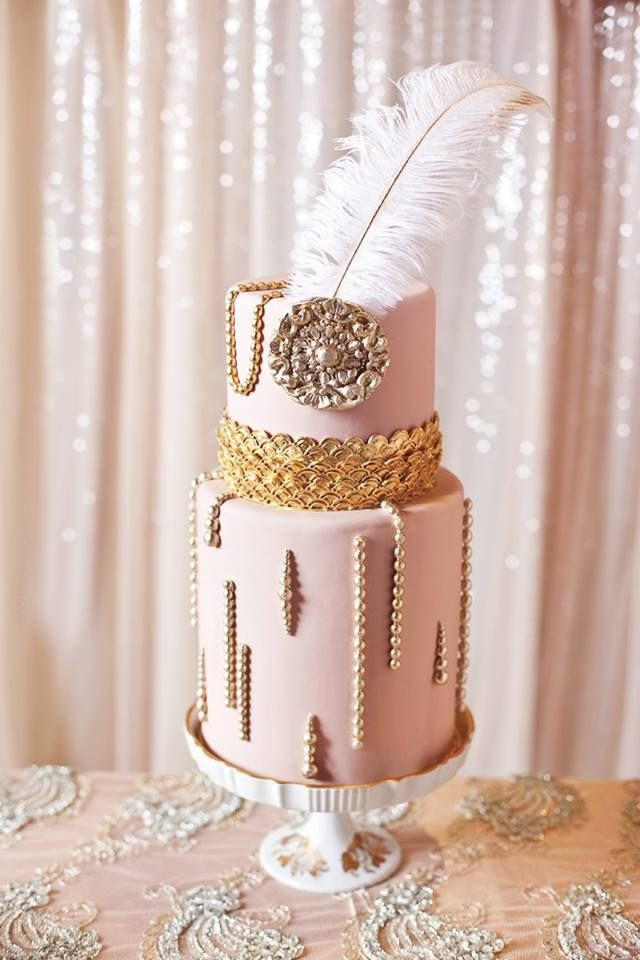 Art Deco Wedding Cakes
 20 Deliciously Decadent Art Deco Wedding Cakes Chic