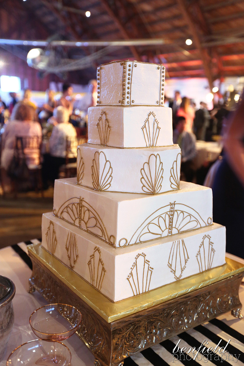 Art Deco Wedding Cakes
 Benfield graphy Blog Art Deco Wedding Reception