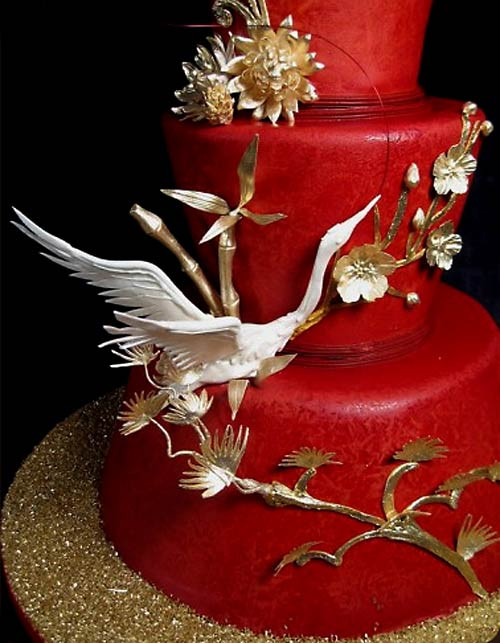 Asian Wedding Cakes
 Exotic Asian Wedding Cakes