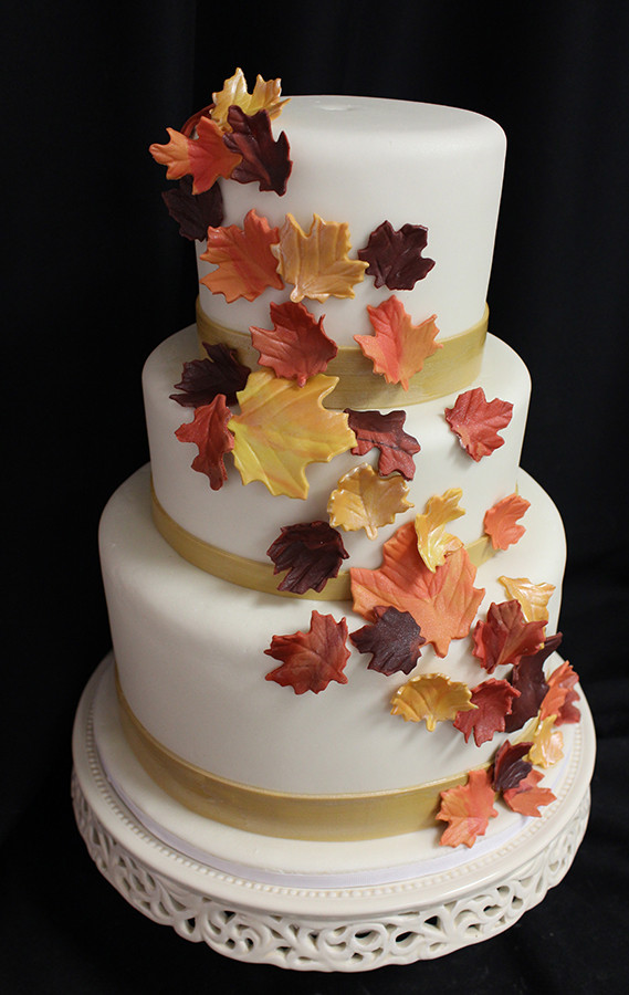 Autumn Wedding Cakes
 We Love Fall Weddings