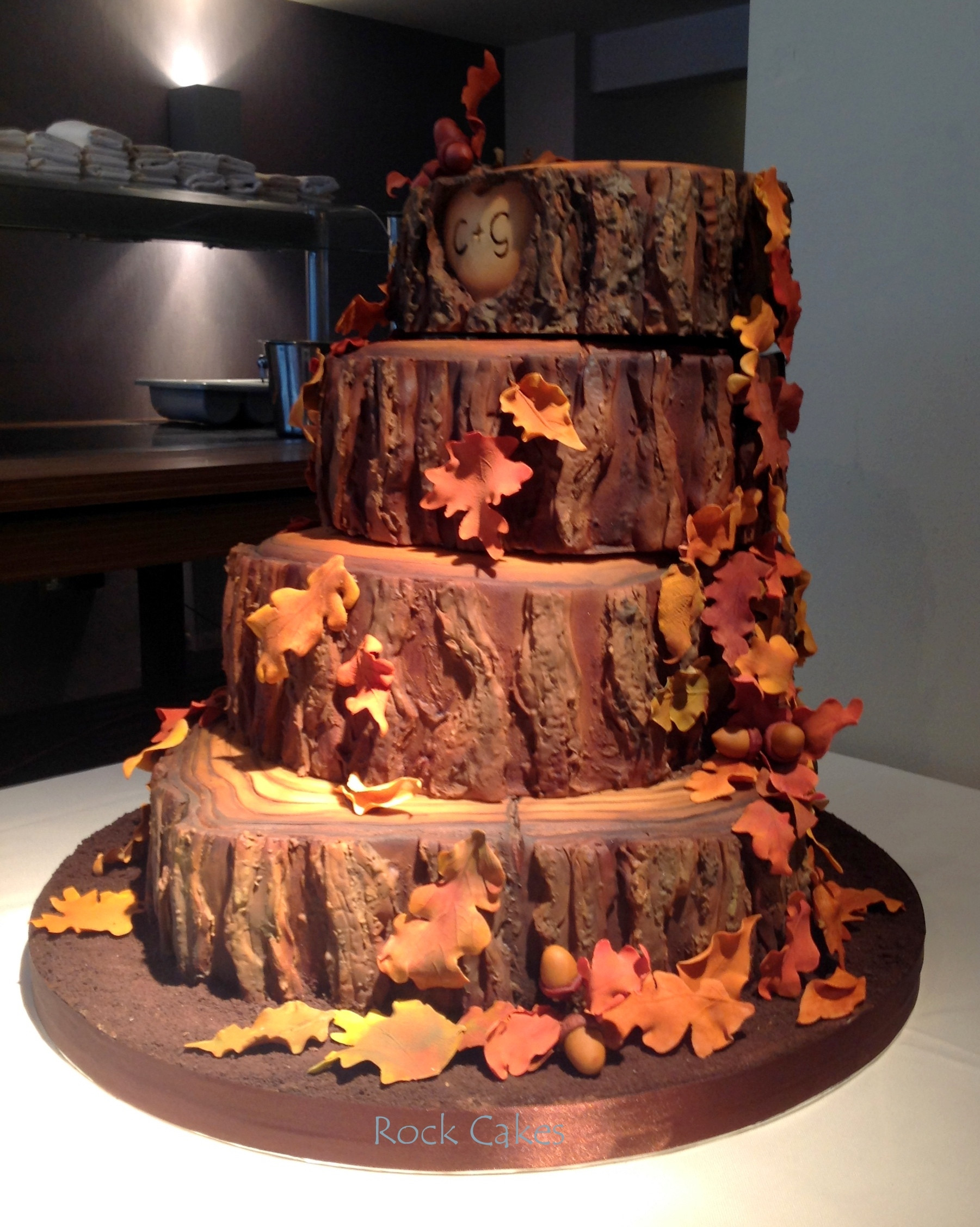 Autumnal Wedding Cakes
 Autumn Wedding Cake CakeCentral