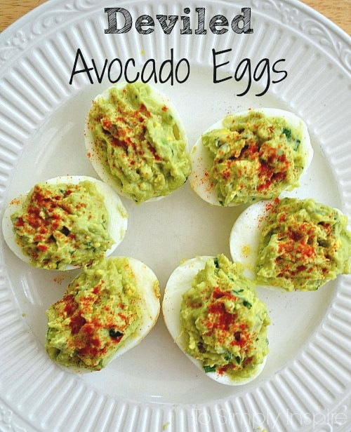 Avocado Deviled Eggs Healthy
 Deviled Avocado Eggs