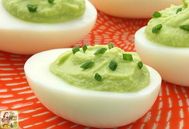 Avocado Deviled Eggs Healthy
 Healthy Avocado Deviled Eggs