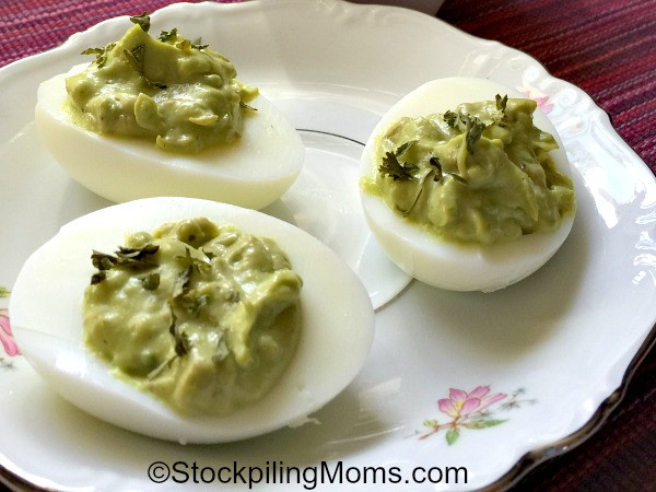 Avocado Deviled Eggs Healthy
 Healthy Avocado Deviled Eggs Recipe