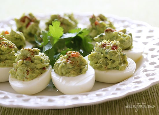 Avocado Deviled Eggs Healthy
 Guacamole Deviled Eggs Recipe