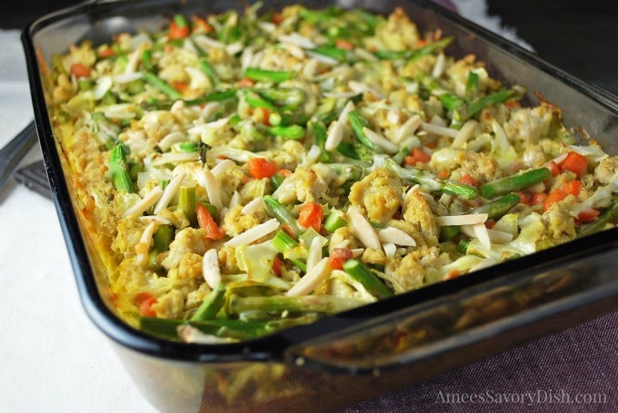 Baked Chicken Casserole Healthy
 Chicken Ve able Casserole Amee s Savory Dish