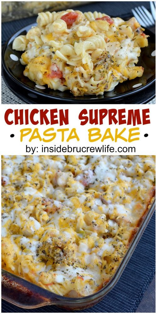 Baked Chicken Casserole Healthy
 1000 ideas about Healthy Pasta Bake on Pinterest