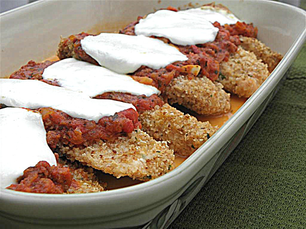 Baked Chicken Healthy
 Healthy Baked Chicken Parmesan