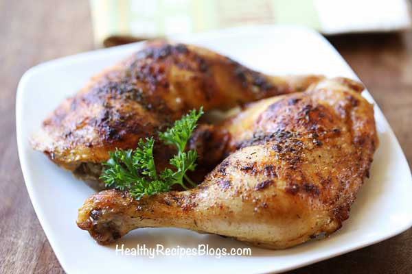 Baked Chicken Thighs Recipes Healthy
 Baked Chicken Legs