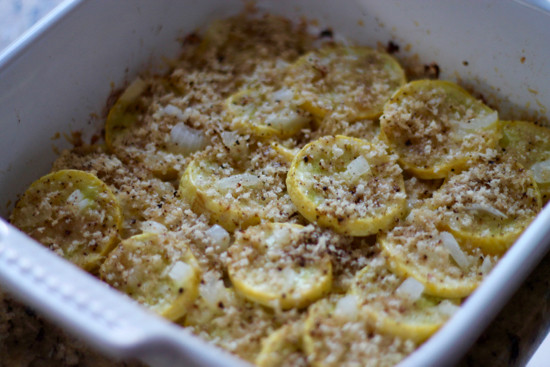 Baked Summer Squash
 Baked Summer Squash Sarah n Spice