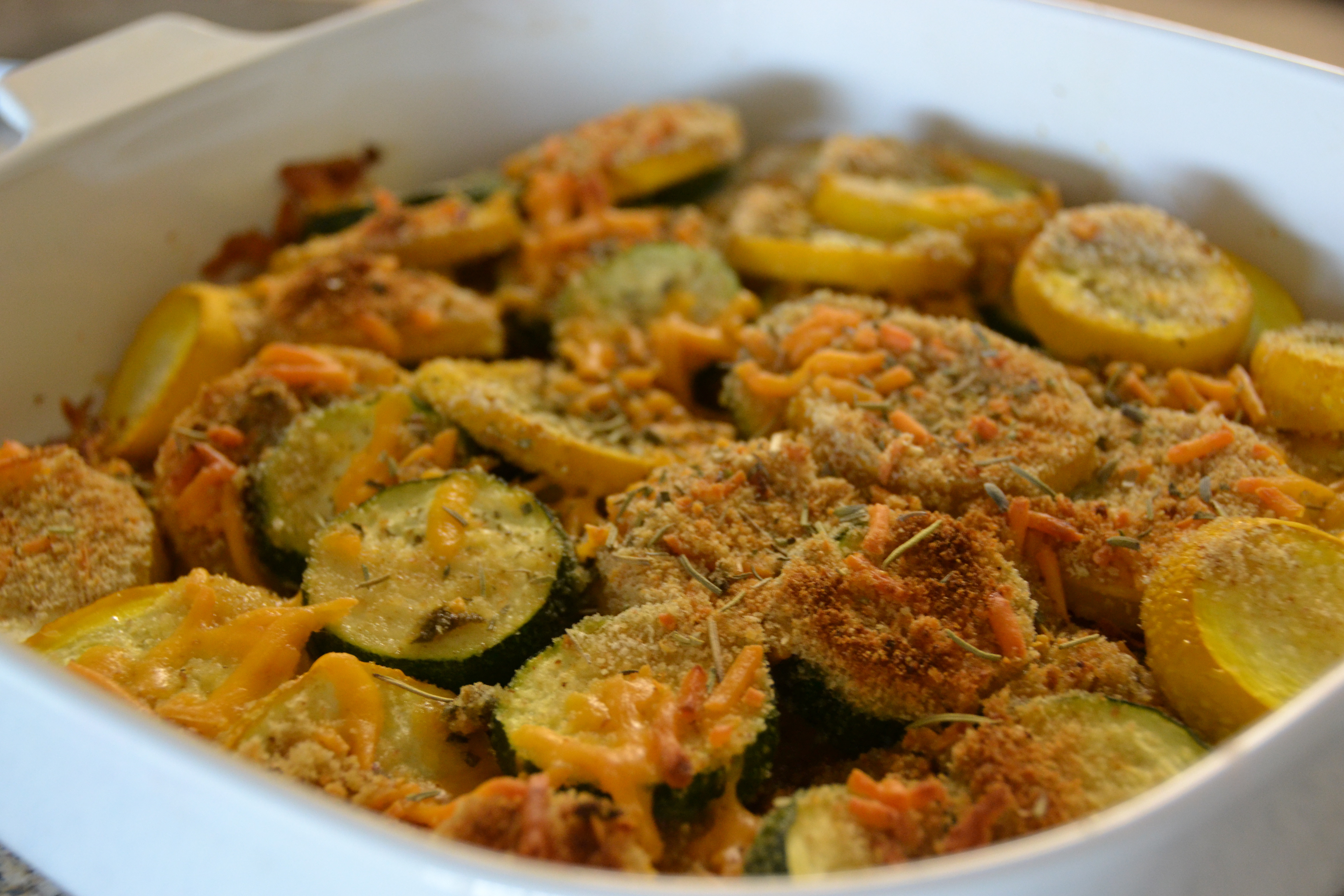 Baked Summer Squash
 Baked Summer Squash