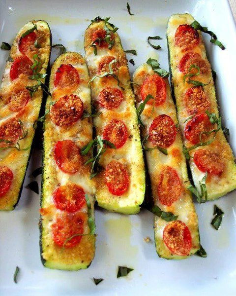 Baked Zucchini Recipes Healthy
 Healthy Recipe Baked Zucchini “pizza” – Francesca Kotomski
