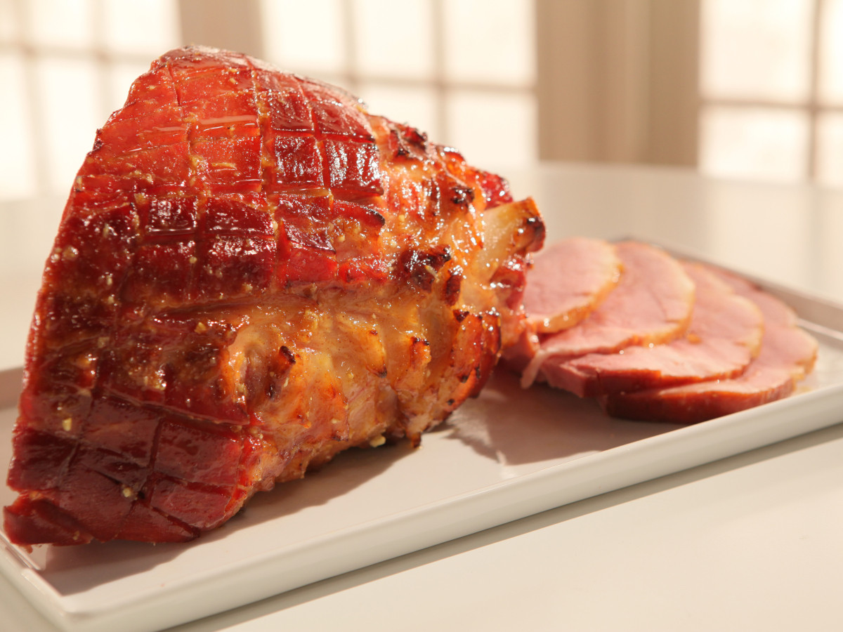 Baking Easter Ham
 Baked Ham with Brown Sugar Mustard & Honey Glaze