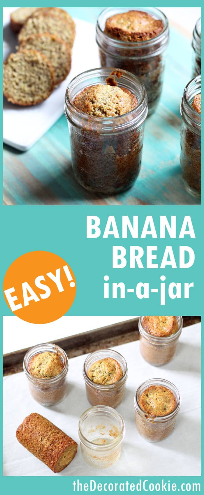 Baking Healthy Bread
 How to bake banana bread in a jar Easy healthy banana